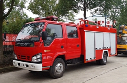 国五五十铃3.5吨水罐消防车